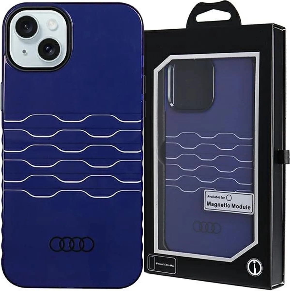 Audi IML Grille Pattern Back Case MagSafe