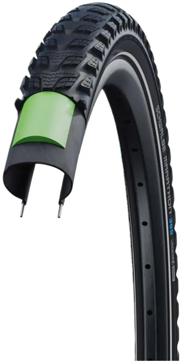Schwalbe BTB Marathon 365 Perf G-G 28x1.75 - Zwart