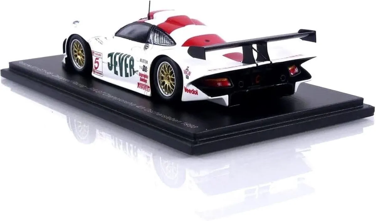Porsche 911 GT1-98 Zakspeed Racing #5 Oschersleben 1998 - 1:43 - Rood/Wit