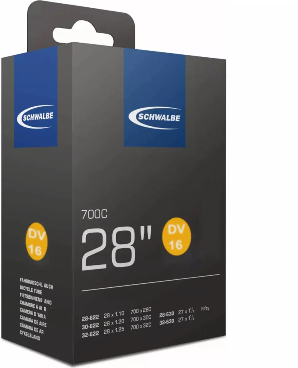 Schwalbe DV16 Binnenband 28 inch 1.10-1.25