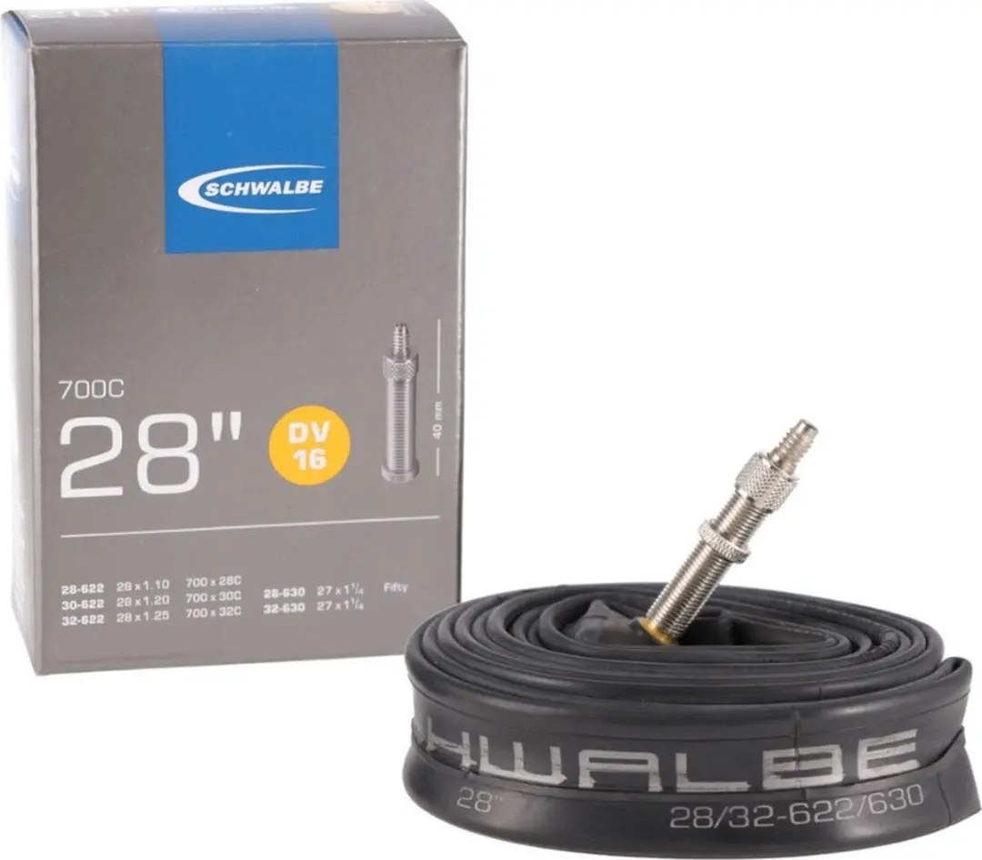 Schwalbe DV16 Binnenband 28 inch 1.10-1.25 - Hollands ventiel