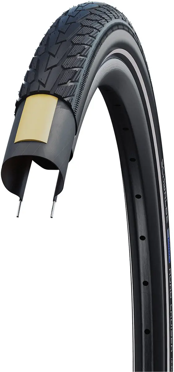 Schwalbe Road Cruiser 20x1.75 Buitenband - Zwart Reflecterend