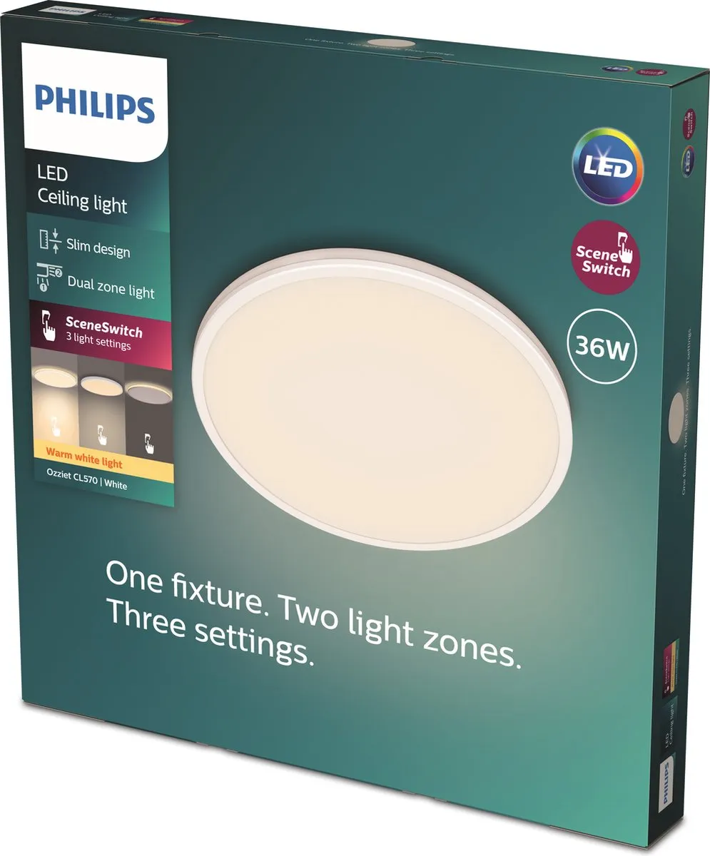 Philips Ozziet Plafondlamp 36W