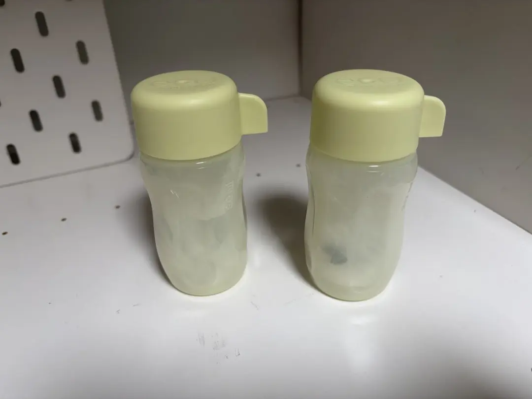 Tupperware mini ecoflesjes (2) 90 ml