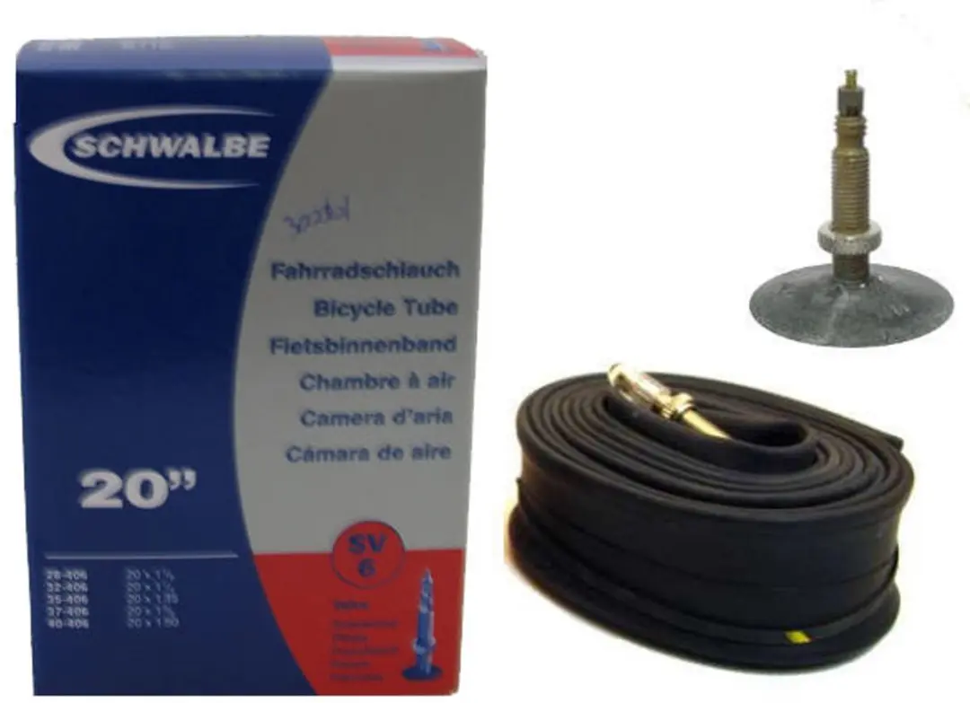 Schwalbe SV6 Binnenband 20x1.10-1.50 - Frans Ventiel