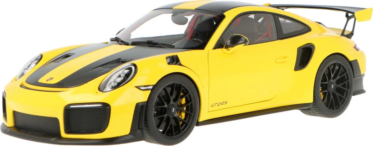 Porsche 911 (991.2) GT2 RS Weissach Package 1:18 - Blauw