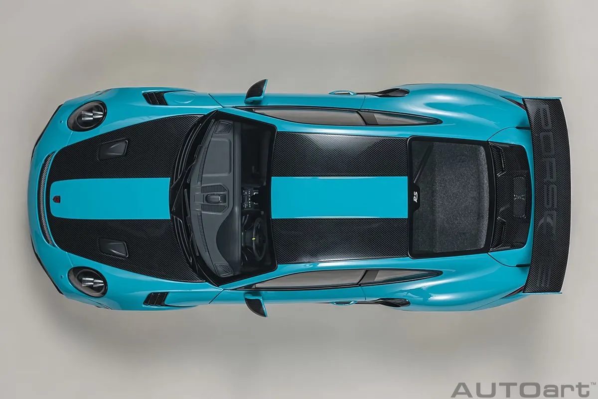 Porsche 911 (991.2) GT2 RS Weissach Package 1:18 - Blauw
