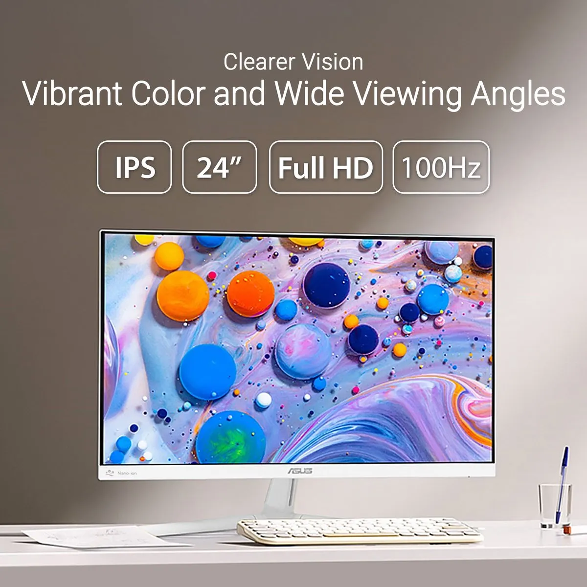 ASUS EyeCare VU249HFI-W Monitor 24 - afbeelding 6 van 6