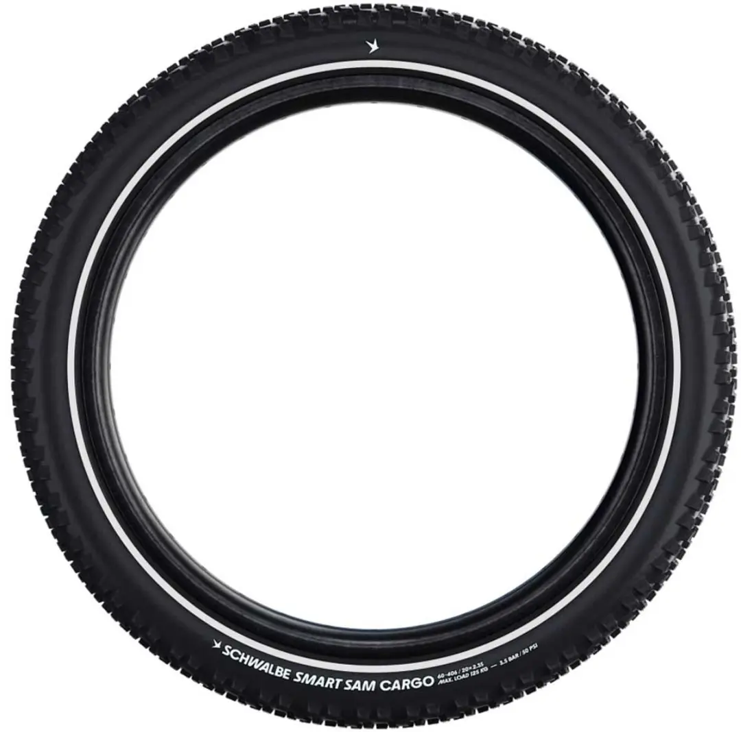 Schwalbe Smart Sam Cargo 24x2.35 Band - ADDIX e Super Defense - Zwart