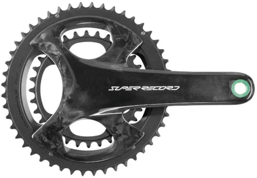 Campagnolo Super Record Pro Tech Crankstel Zilver 175 mm / 50/34t