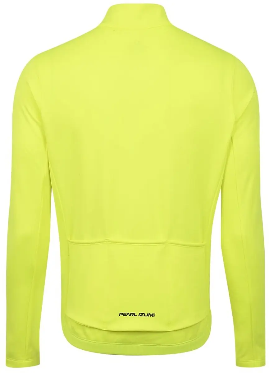 Pearl Izumi Quest Thermisch Fietsshirt - L - Geel