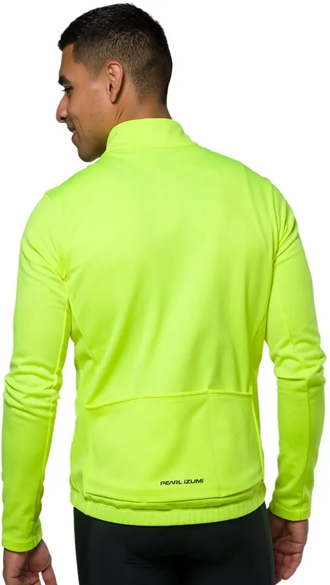 Pearl Izumi Quest Thermisch Fietsshirt - L - Geel