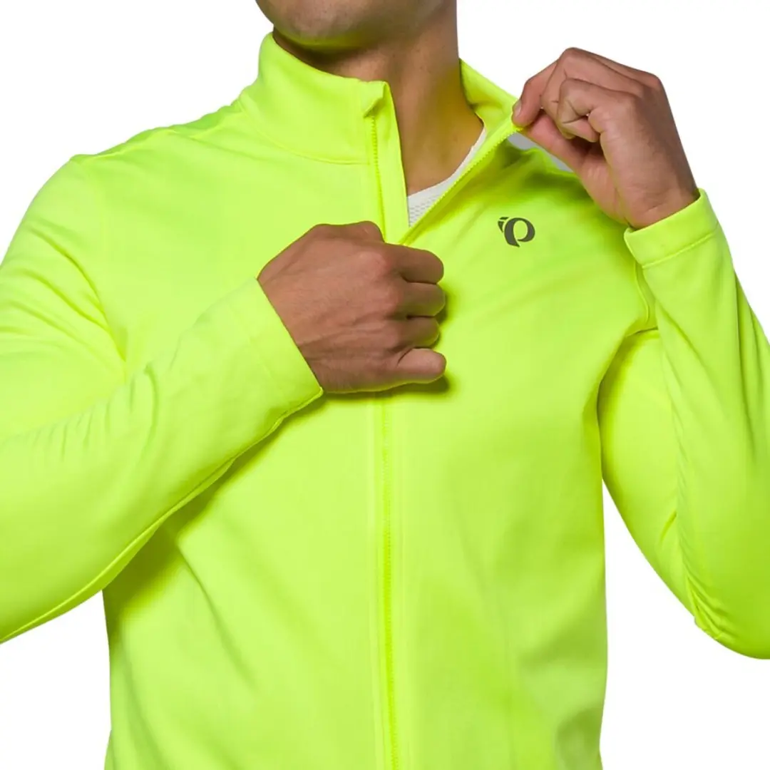 Pearl Izumi Quest Thermisch Fietsshirt - L - Geel