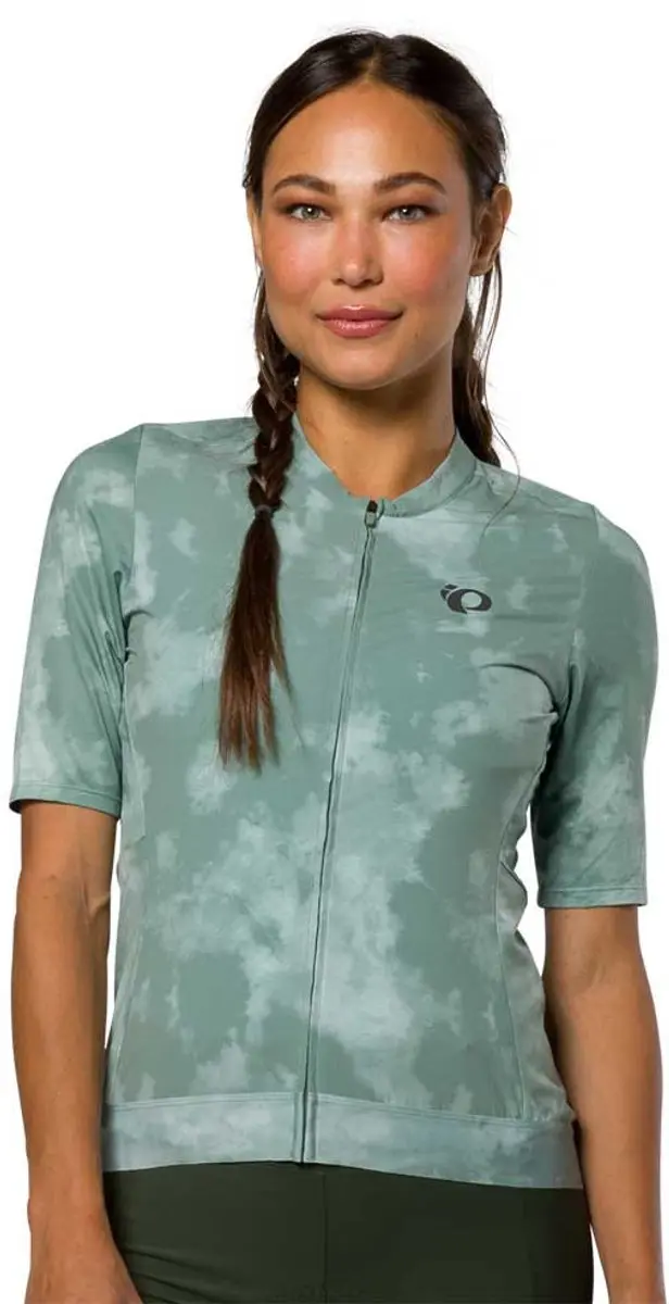 Pearl Izumi Expedition Korte Mouw Wielertrui Groen XL Vrouw