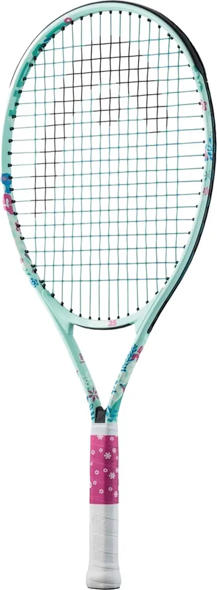 Head Coco 25 Tennisracket Junior - L5 - Groen/Rozeblauw - afbeelding 6 van 6