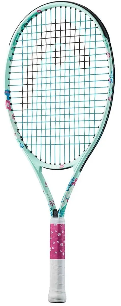 Head Coco 25 Tennisracket Junior - L5 - Groen/Rozeblauw - afbeelding 4 van 6