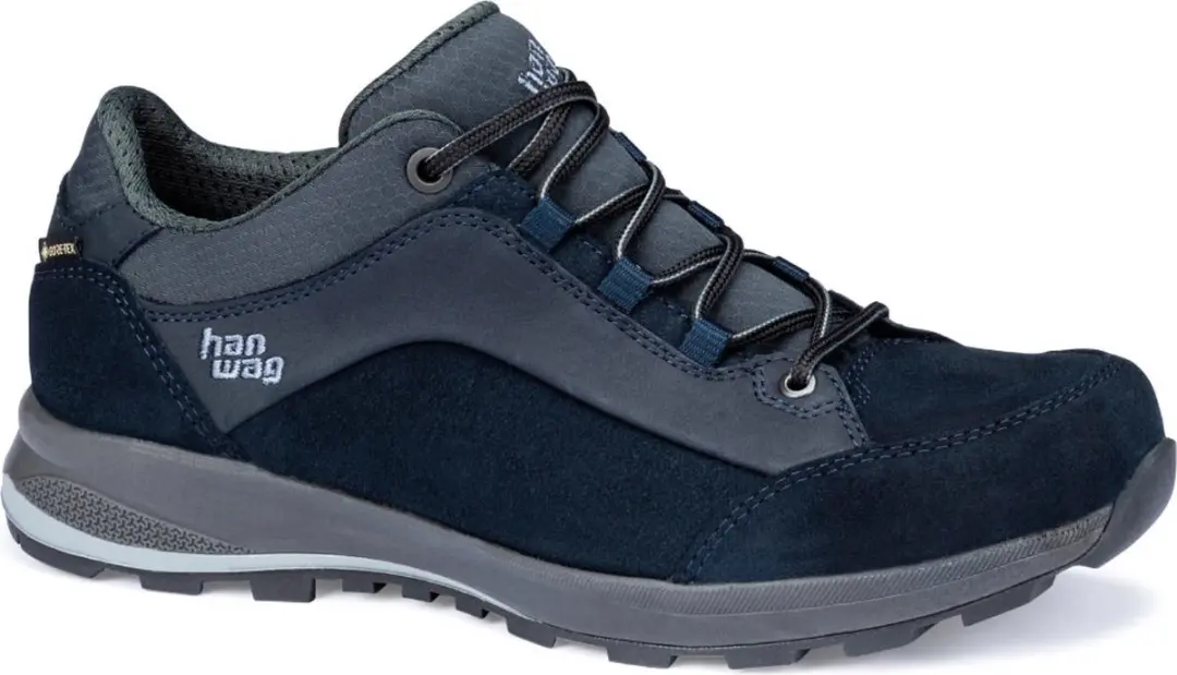 Hanwag Banks Low Lady GTX Wandelschoenen 41.5 - Navy/Asphalt