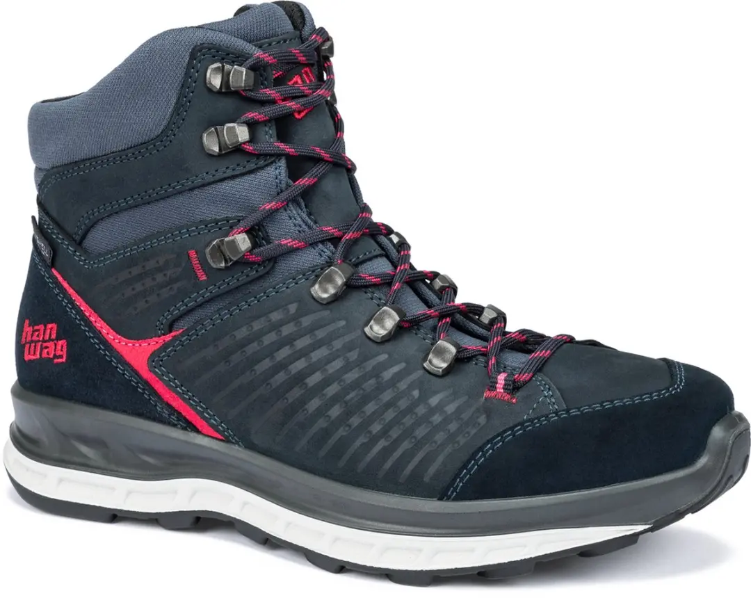Hanwag Bluecliff Lady ES Wandelschoen Navy/Pink