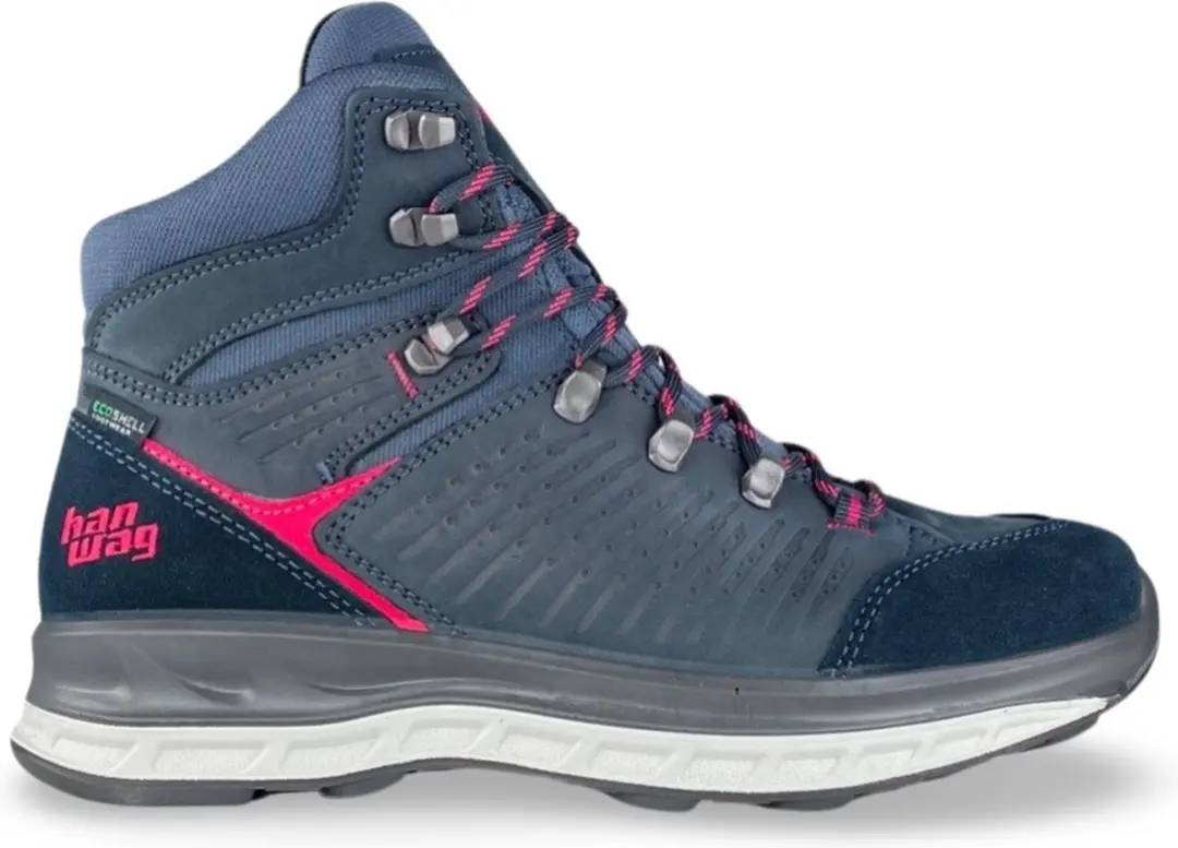 Hanwag Bluecliff Lady ES Wandelschoen Navy/Pink