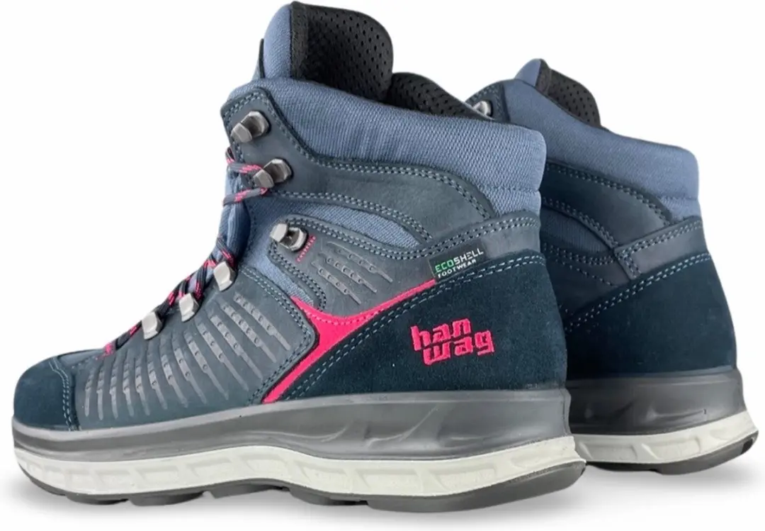 Hanwag Bluecliff Lady ES Wandelschoen Navy/Pink