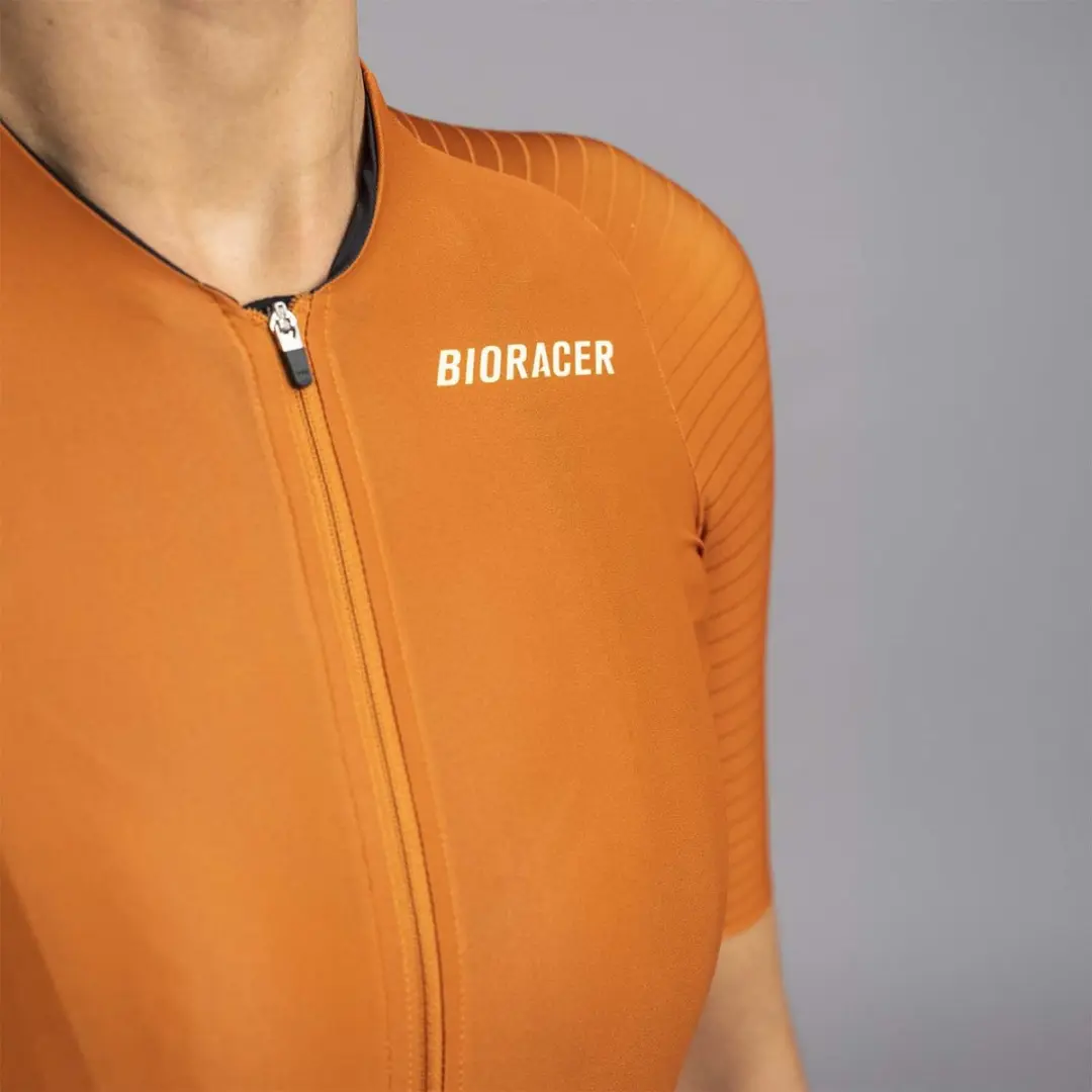 Bioracer Icon Fietsshirt Dames XXL - Rusty Ochre