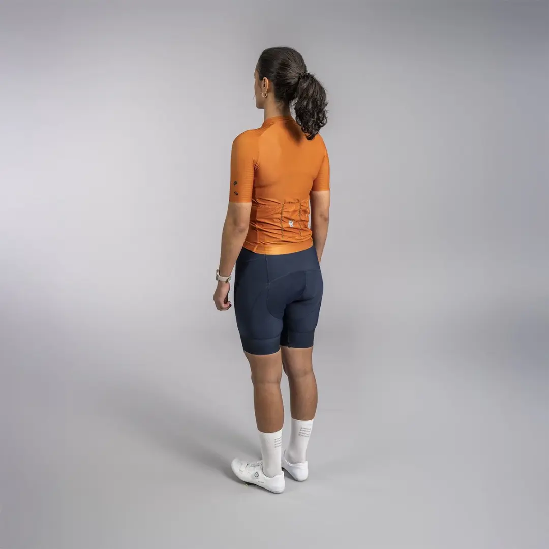 Bioracer Icon Fietsshirt Dames XXL - Rusty Ochre