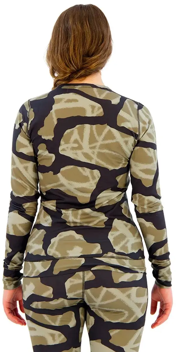Burton Midweight Crew Basislaag Graffiti Camo L