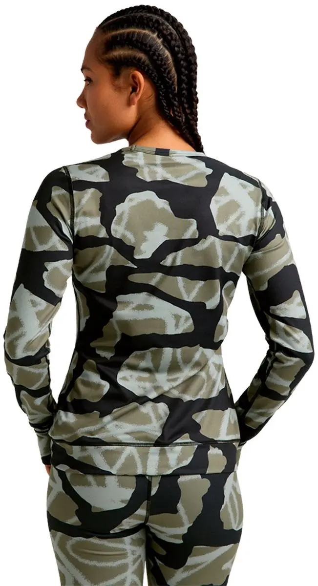 Burton Midweight Crew Basislaag Graffiti Camo L