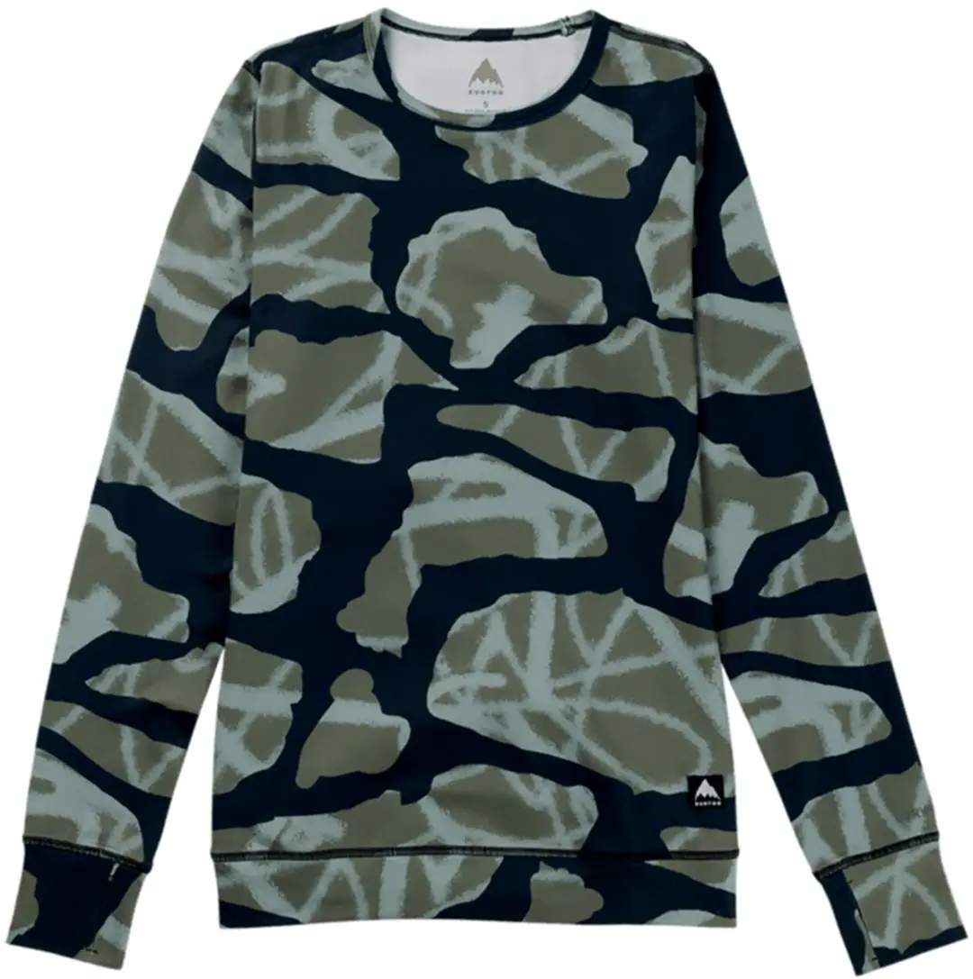 Burton Midweight Crew Basislaag Graffiti Camo L