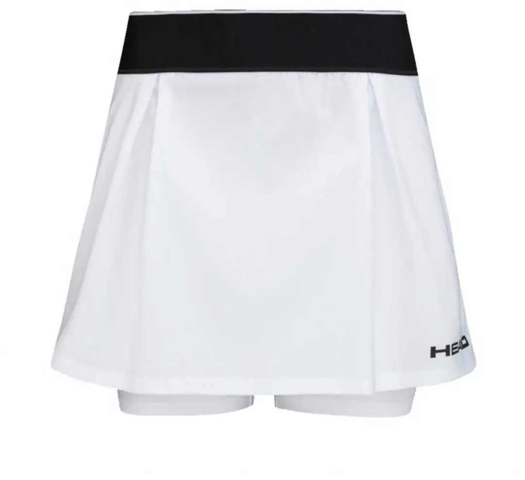 Hoofd dynamische witte rok