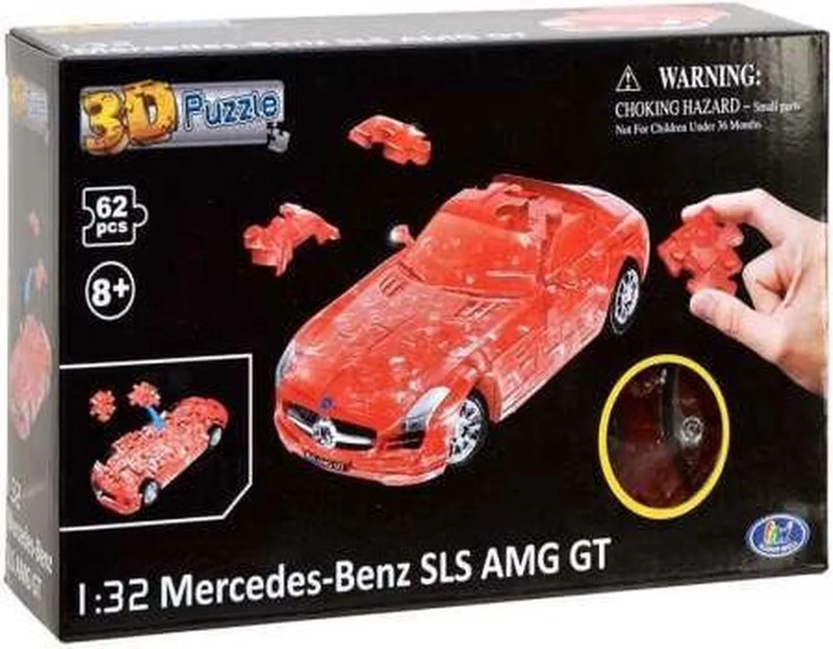 Mercedes-Benz SLS AMG GT 3D Puzzel 1:32