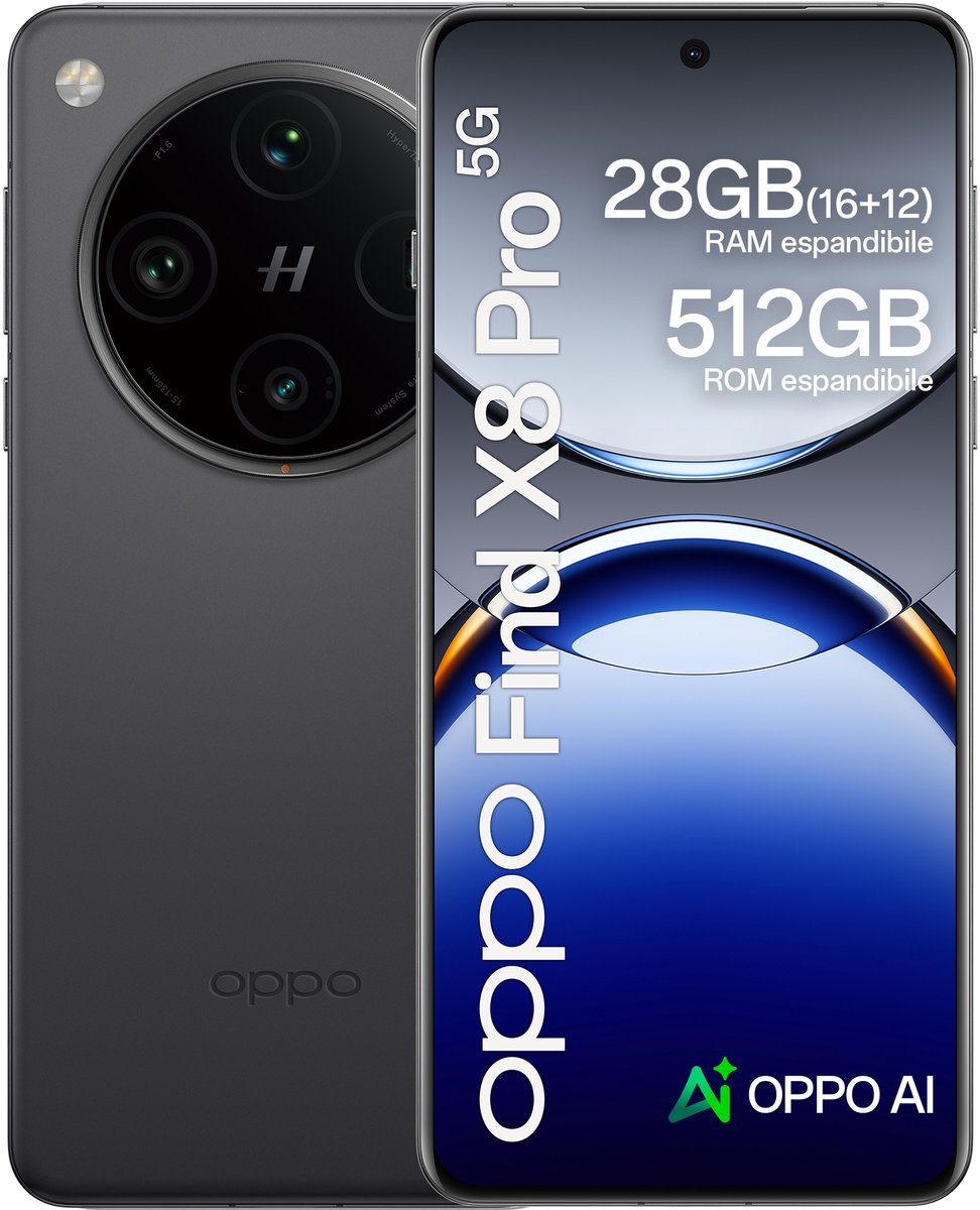 OPPO - Find X8 Pro 512GB - Zwart