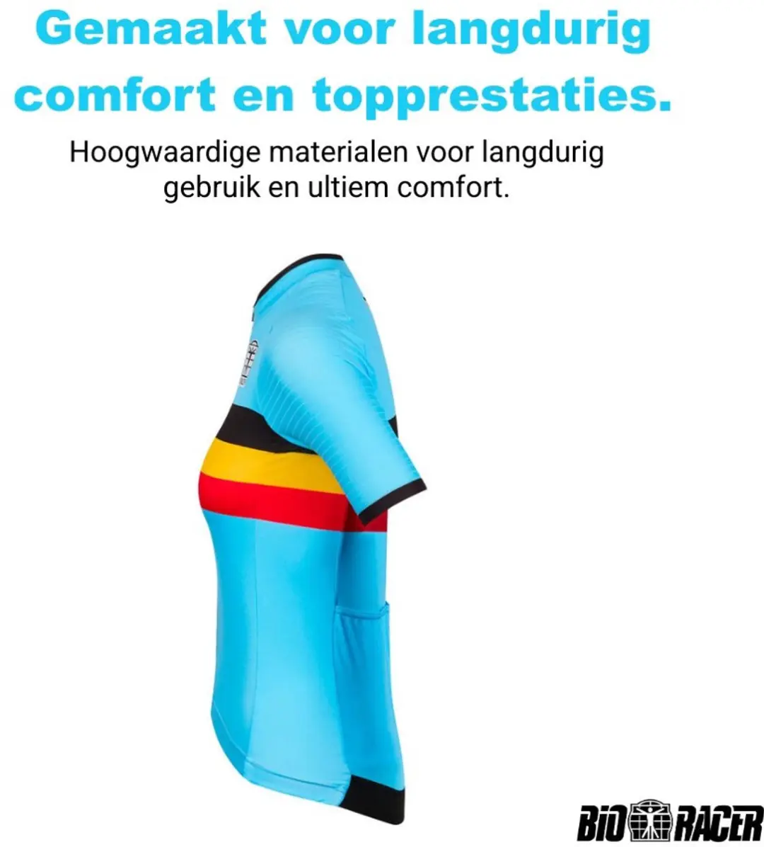 Bioracer Icon Classic Fietsshirt Dames - Blauw - XXL