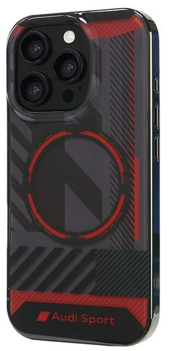 Audi Iml Sport MagSafe iPhone 16 Pro Hoesje - Transparent - afbeelding 3 van 6
