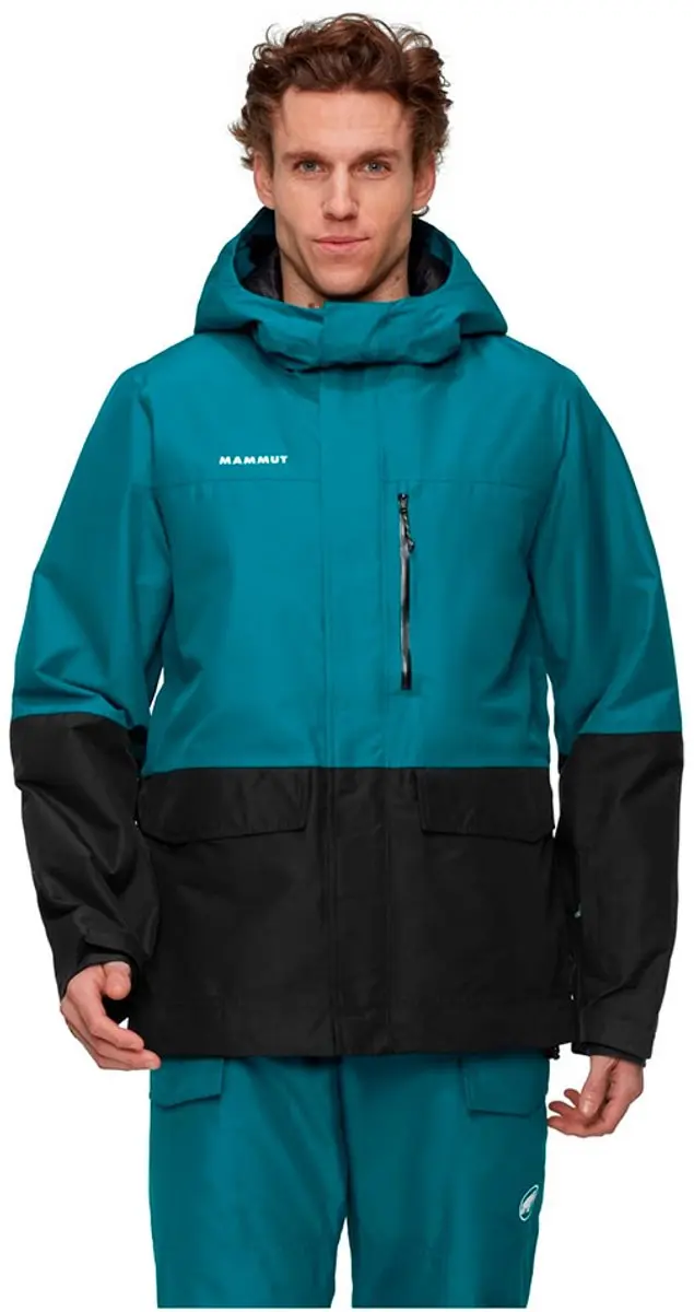 Mammut Fall Line Hardshell Thermo Jas Blauw M Man