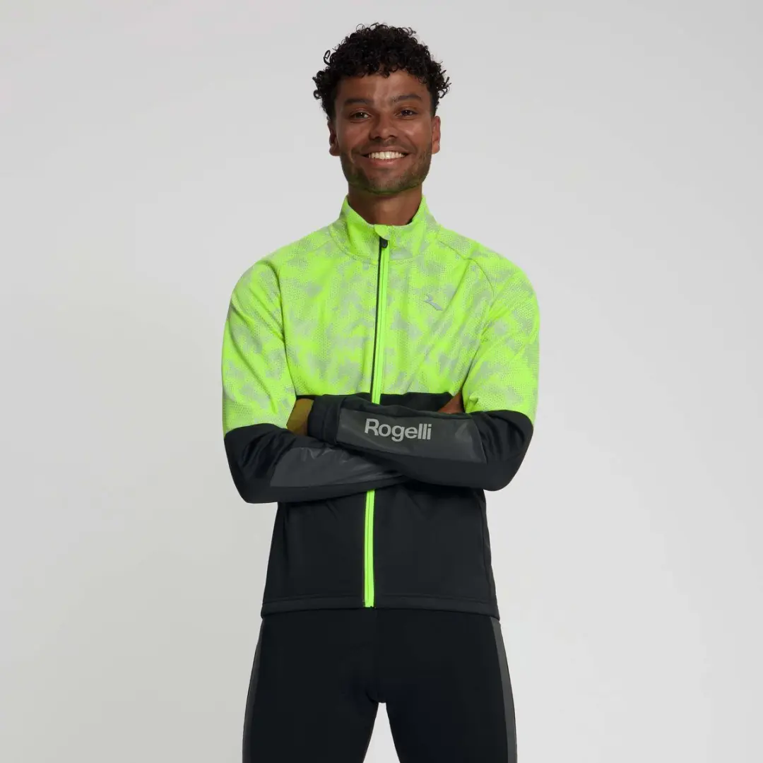 Rogelli HI VIS II Heren Hardloopjack