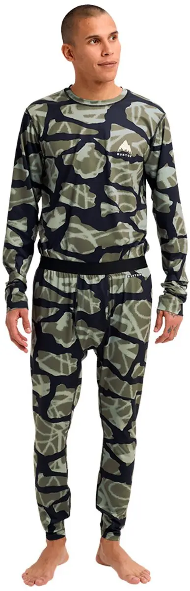 Burton Lightweight X Basislaagbroek Graffiti Camo - XL