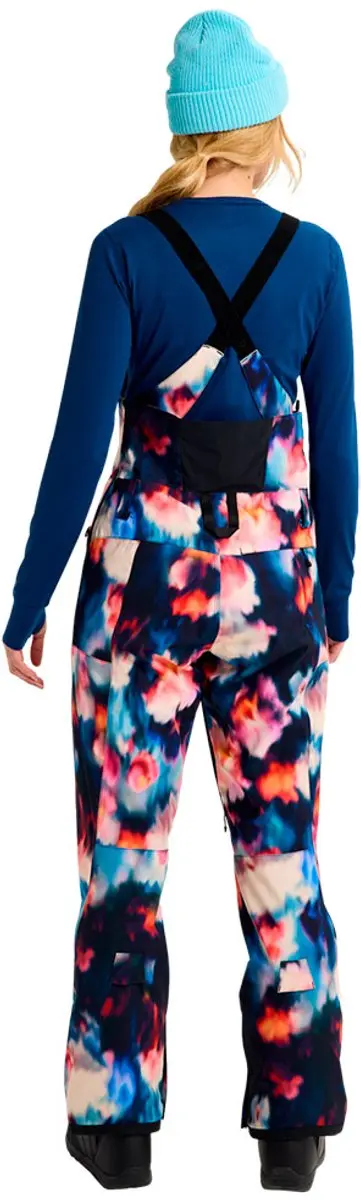 Burton Reserve 2L Stretch Slim Bib Broek - XS - Floral Blur