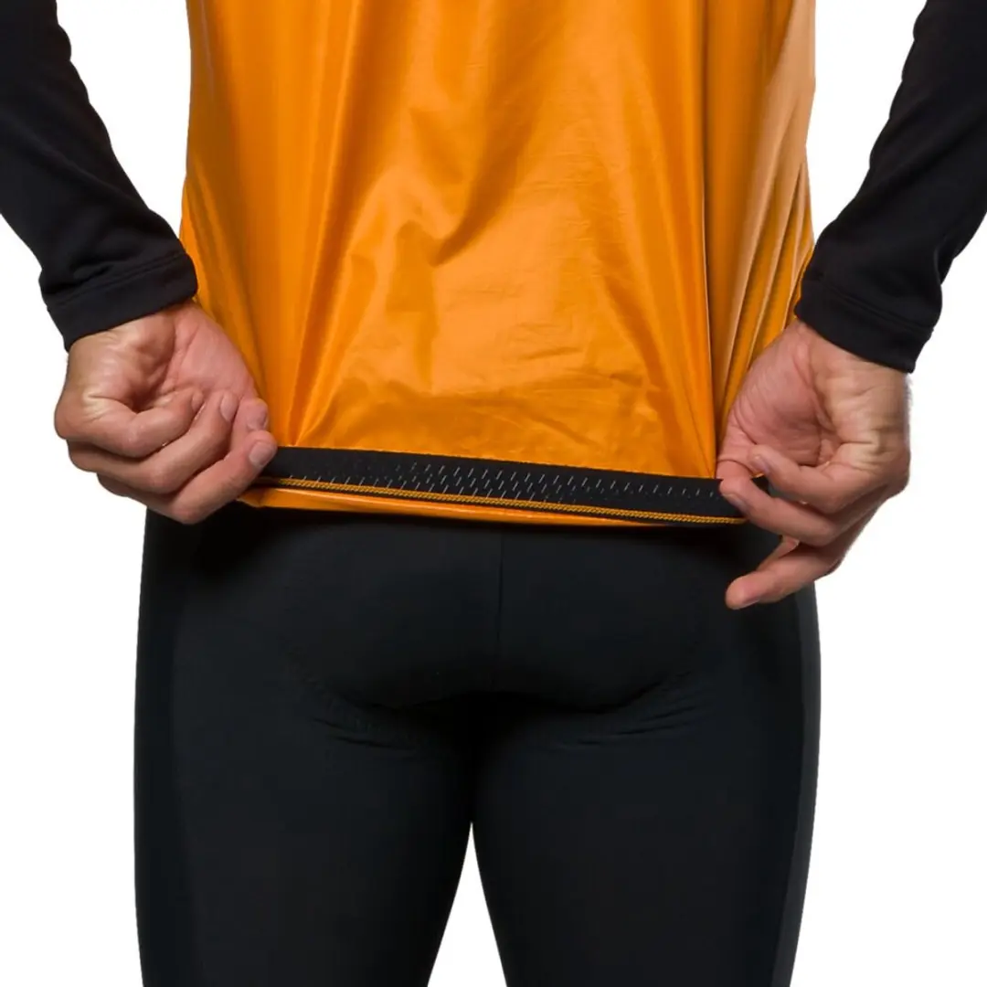 Pearl Izumi Attack Windvest - Heren - L - Oranje