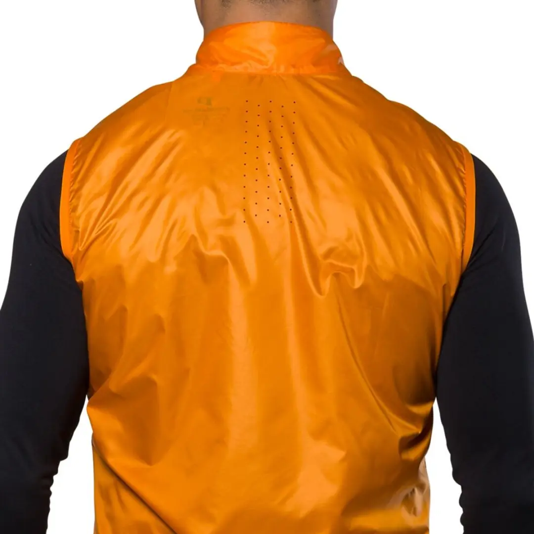 Pearl Izumi Attack Windvest - Heren - L - Oranje