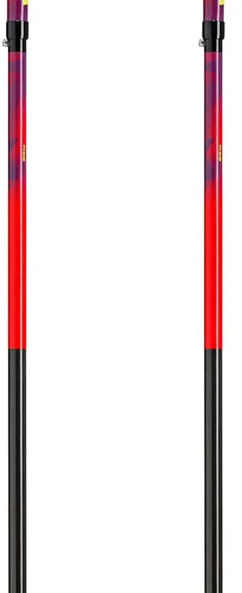 LEKI Ultratrail FX.One Carbon Trailrunningstokken - 135cm - Roze/Rood/Grijs