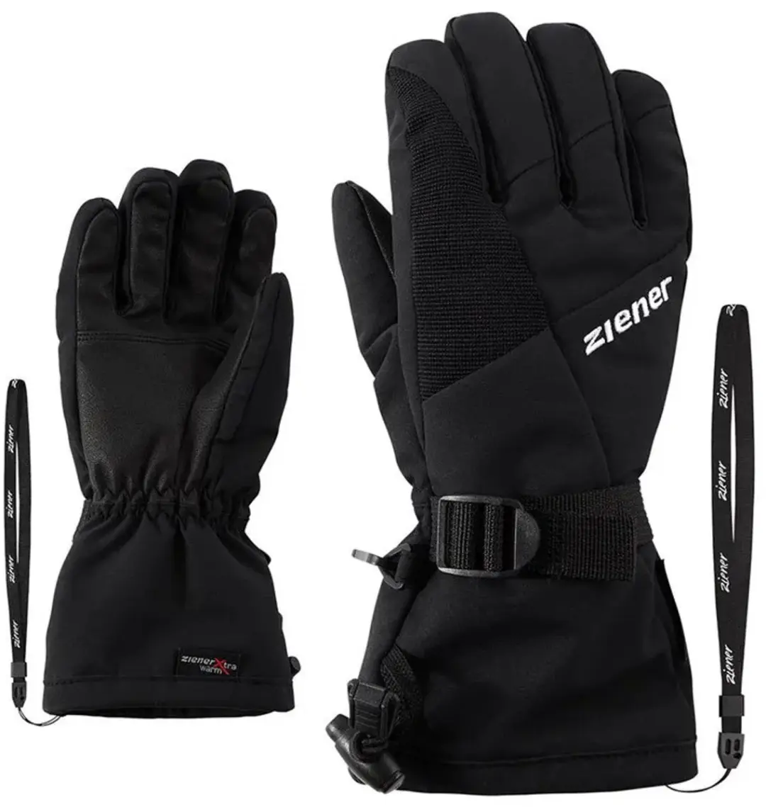 Ziener Lani GTX Ski Handschoenen - Zwart - Maat 4,5