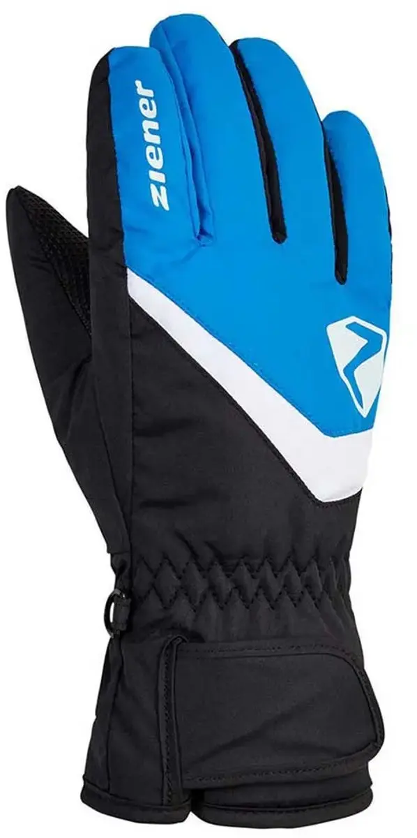 Ziener Loriko Handschoenen - 7 Jaar - Kinderen - Blauw/Zwart