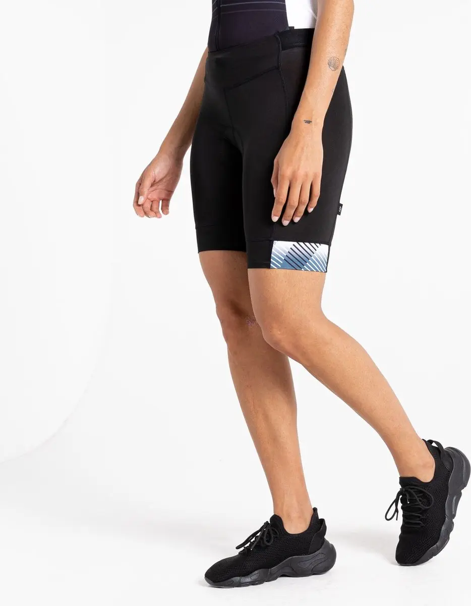 Dare 2b AEP Prompt Korte Dames Fietsbroek DWJ520 - XXL - Zwart