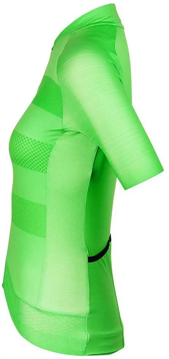 Bioracer Epic Korte Mouw Wielertrui S - Groen