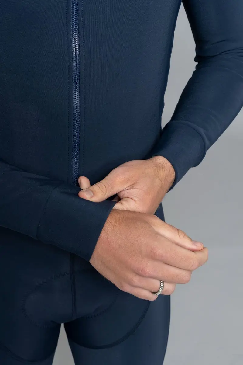 Bioracer Tempest Wielervest - Winddicht Thermisch Heren - Misty Nautica XXL - afbeelding 6 van 6