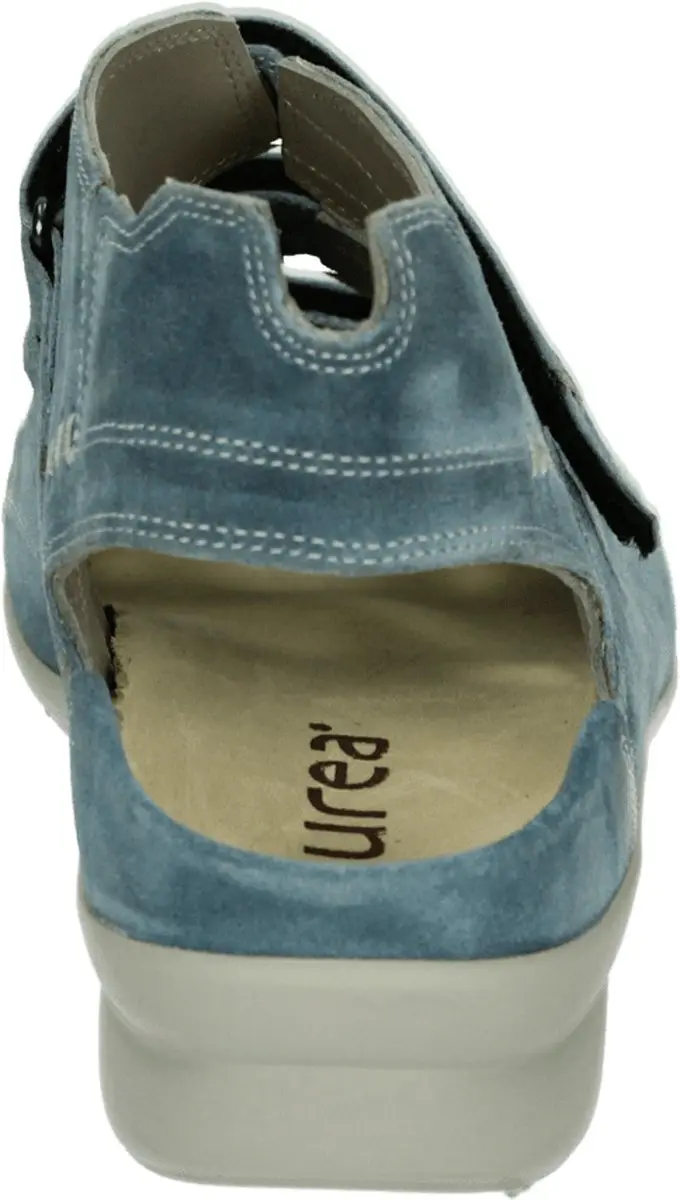 Durea 7272 H Platte Sandalen - Blauw 37