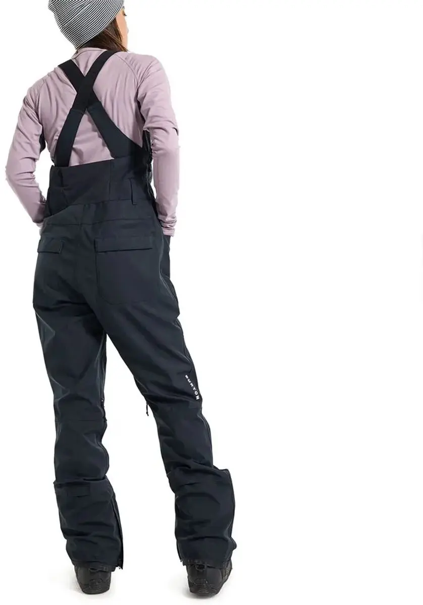 Burton Avalon Stretch Bib Pants - S - True Black