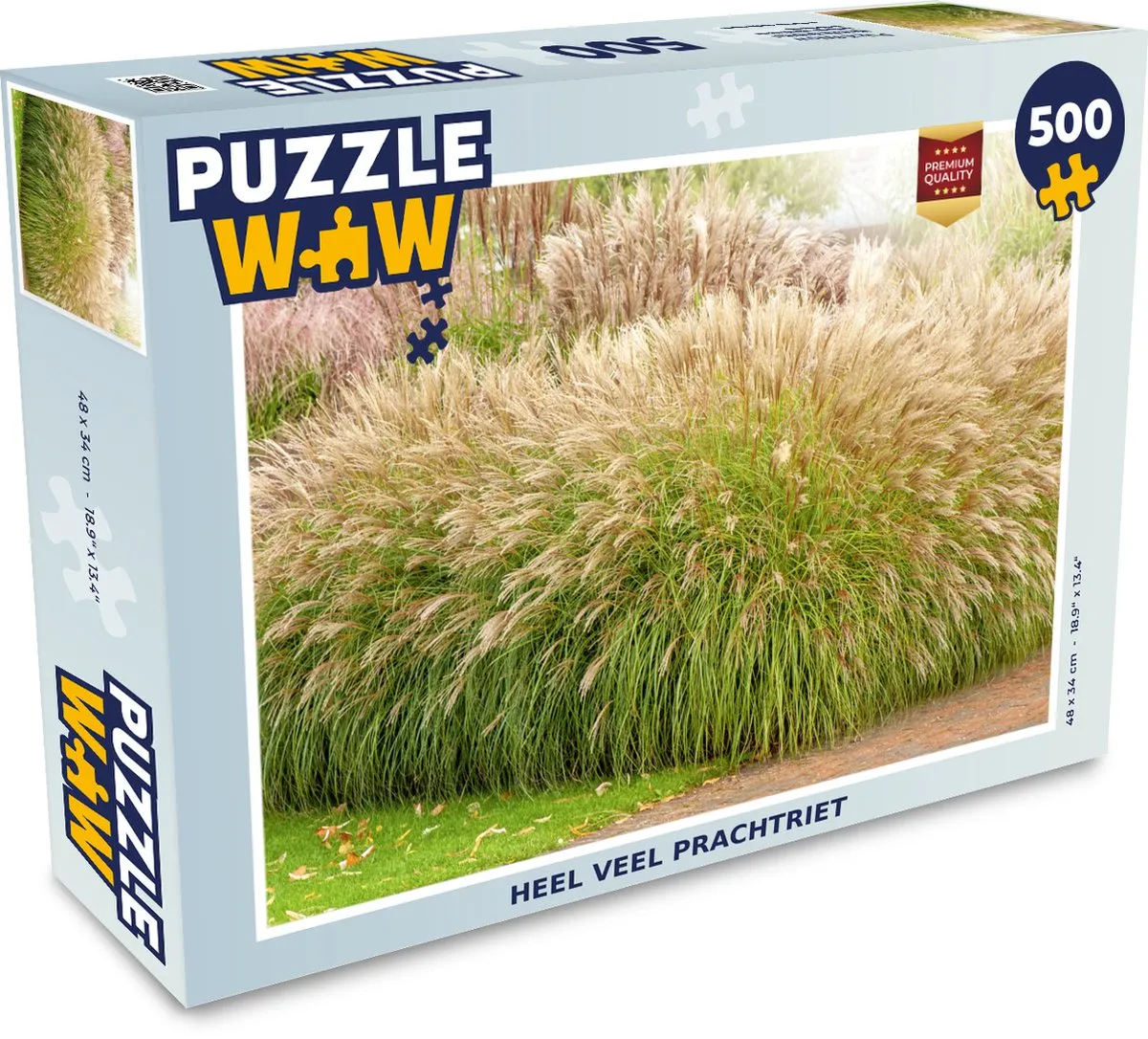 PuzzleWow Legpuzzel 500 Stuks Multicolor - MPN 6017233018003