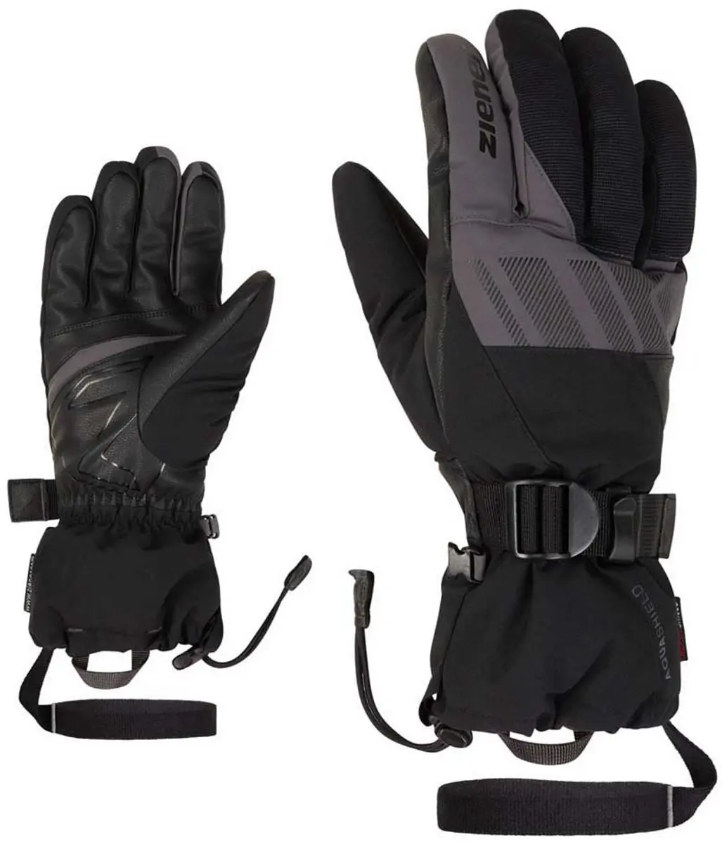 Ziener Ghalion As Handschoenen - Maat 8 - Zwart